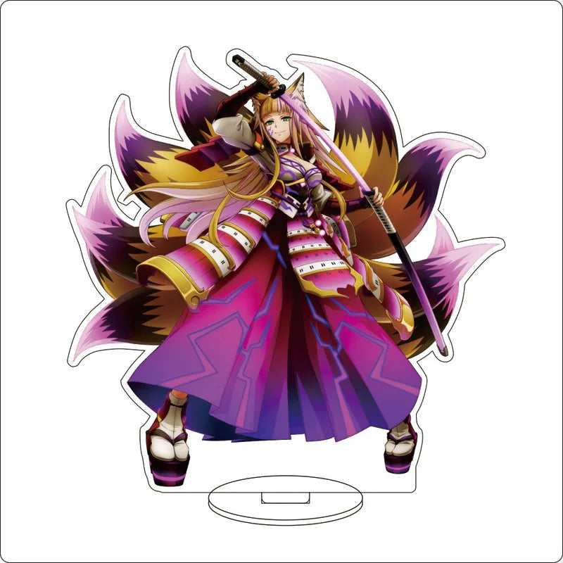 Anime Overlord Acrylic Stand Ornaments Ainz Ooal Gown Shalltear Bloodfallen albedo Cocytus Figure Stand Halloween Gifts