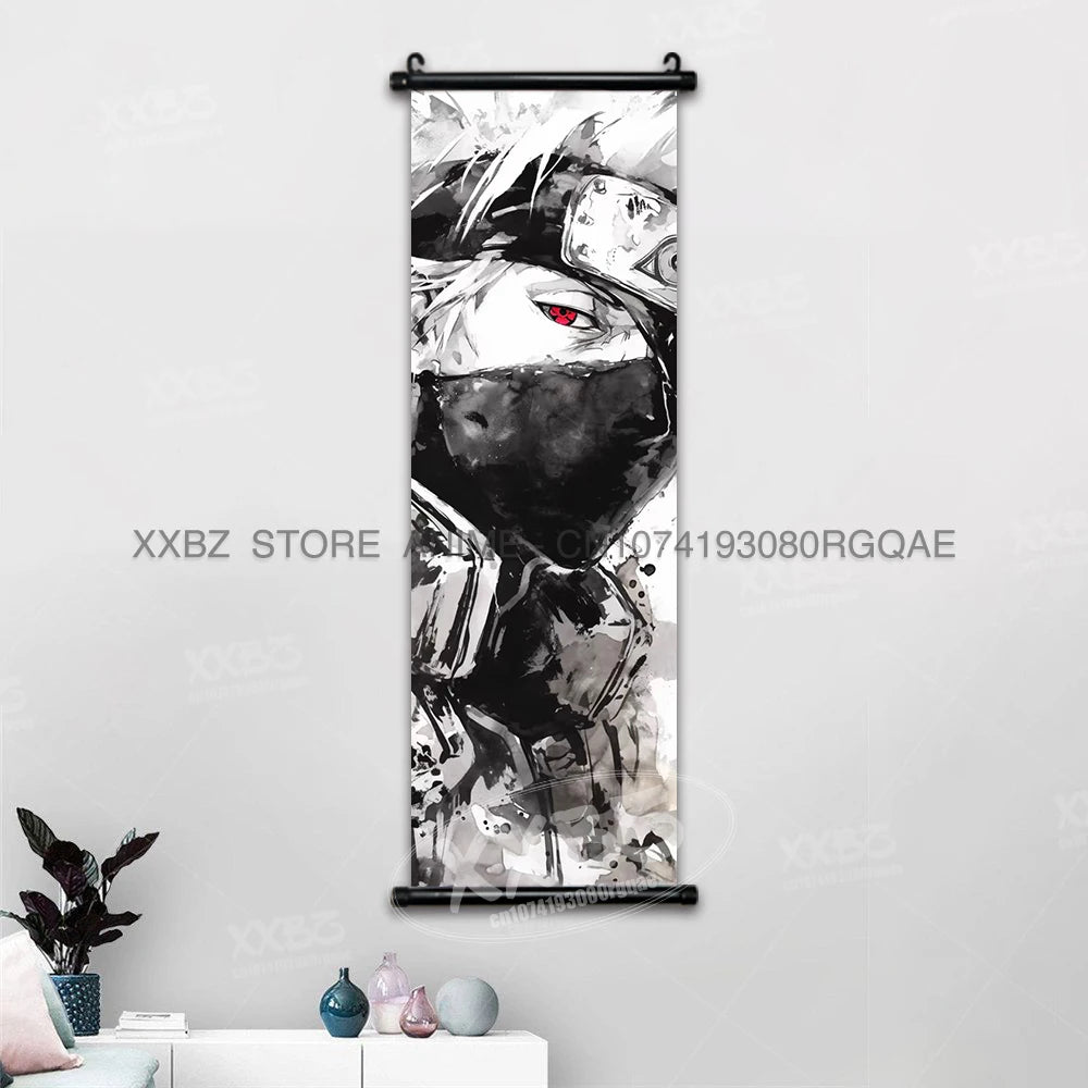 Naruto Hyuga Hinata Canvas Scroll