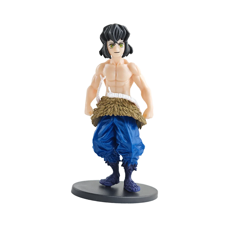 Anime Demon Slayer Kimetsu no Yaiba Figure Kamado Tanjirou Action Figure Agatsuma Zenitsu Nezuko Warrior PVC Model Toys