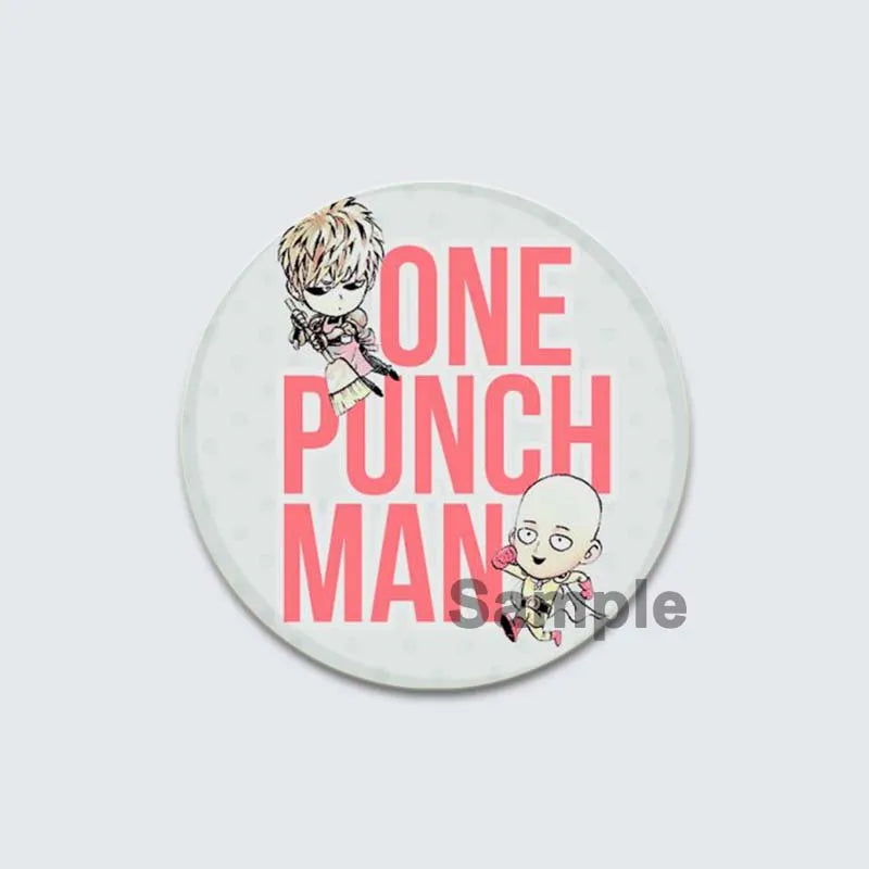 One Punch Man Saitama Lapel Pin