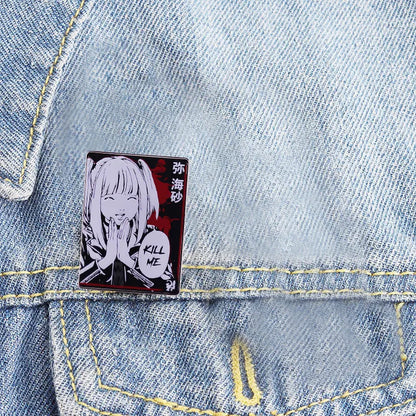 Death Note MisaMisa Enamel Pin Misa Amane Kill Me Badge
