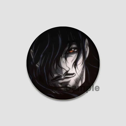Hellsing Ultimate Alucard Pin Button