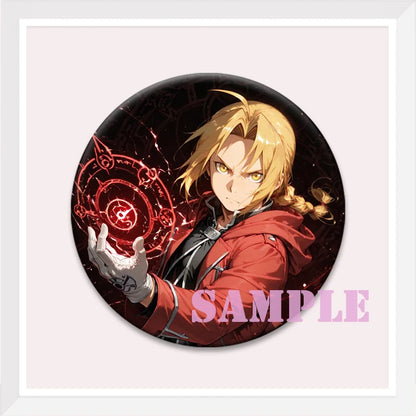 Fullmetal Alchemist Roy Mustang Pin Badge