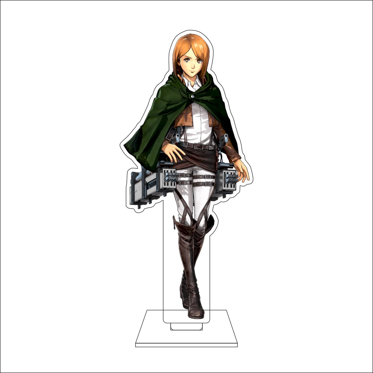 16CM Anime Attack on Titan Cosplay Acrylic Figure Stand Plate Ymir Sasha Braus Conny Springe Ornaments Gifts