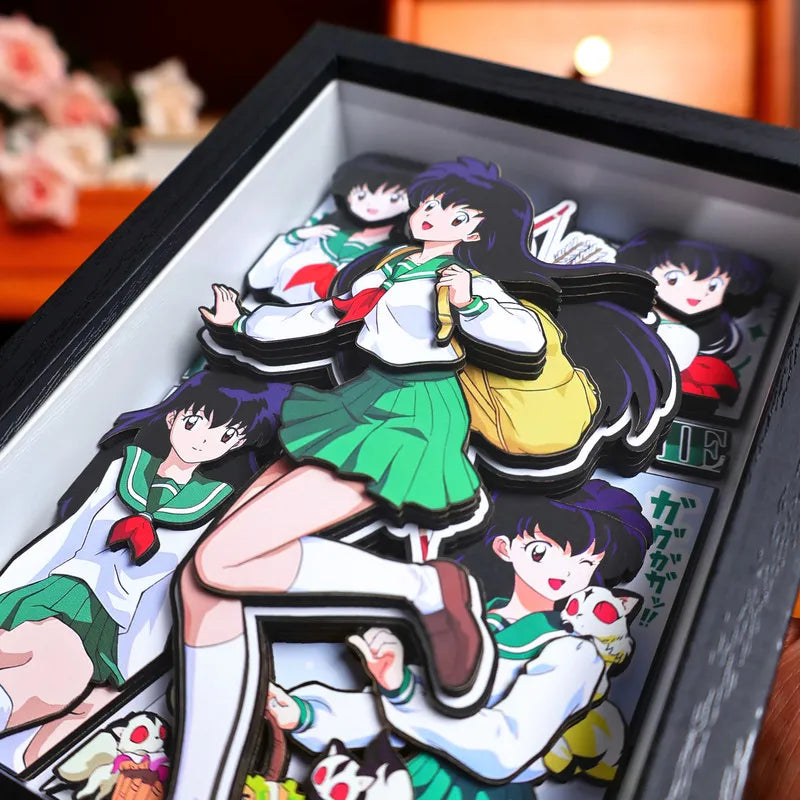 Inuyasha Higurashi Kagome 3D Painting