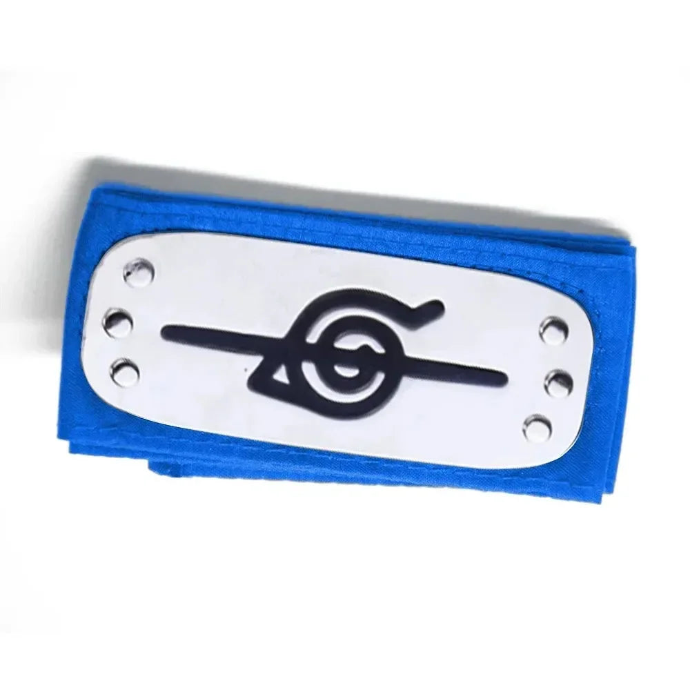 Bandai Naruto Kakashi Sasuke Headband rebel ninja Konoha protective forehead bandana cosplay anime Costume Accessories gift toy