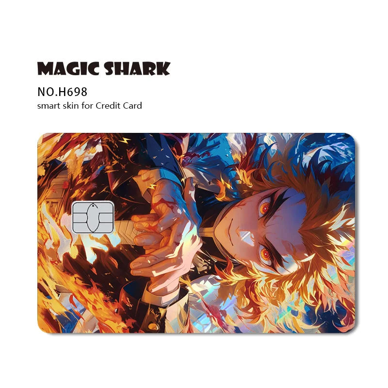 Demon Slayer Shinny Holographic Card Skin