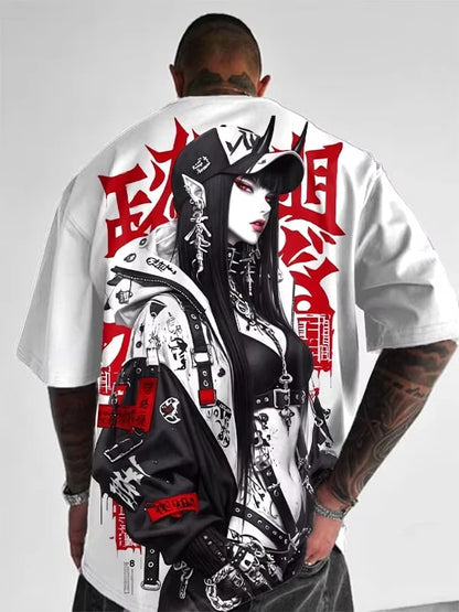 Japanese Anime Style Girl T-Shirt