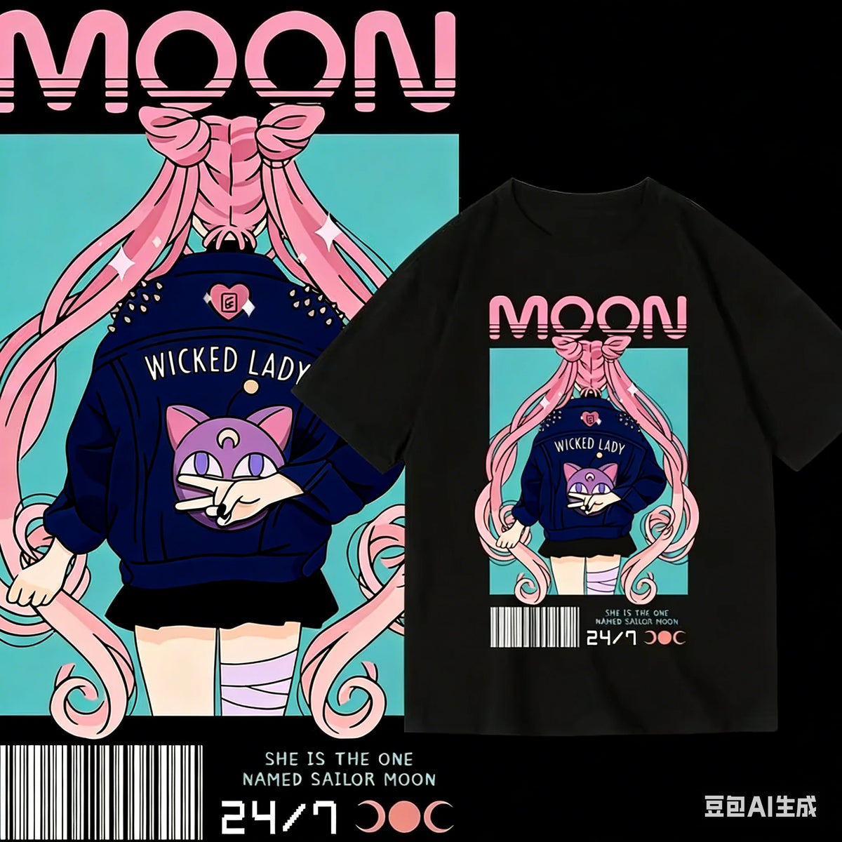 Sailor Moon Graphic T-Shirt