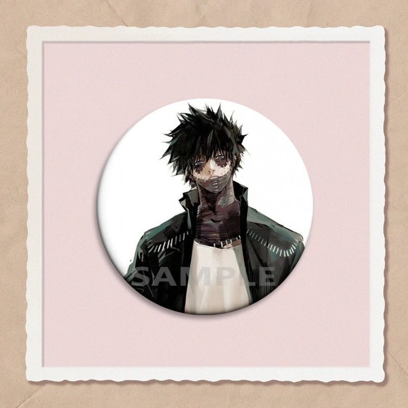 My Hero Academia Dabi Button Pin