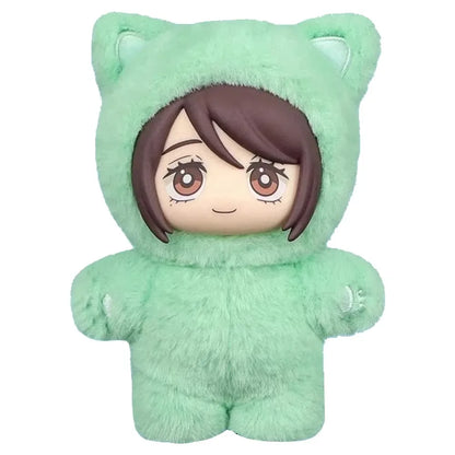 HOT In Stock Jujutsu Kaisen 2 Cat Ear Plushie Series Blind Box Mystery Box Anime Plush Doll Kawaii Toy Collect Festvial Gift**