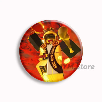 Forsaken Telamon Button Pin