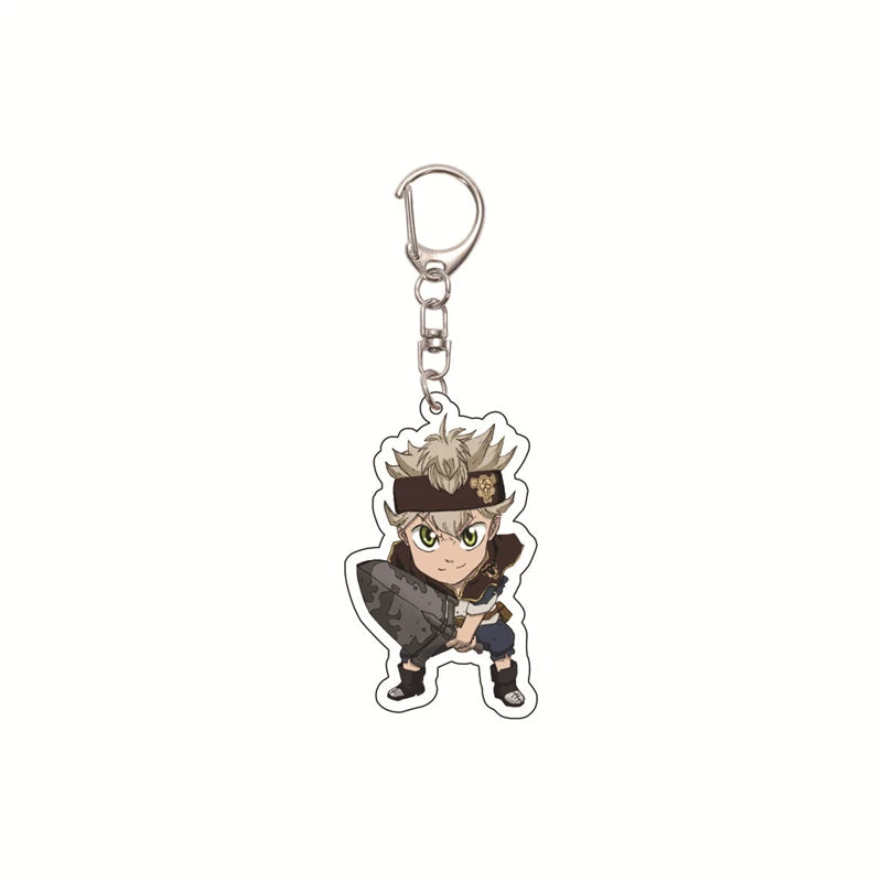 Black Clover Asta Acrylic Keychain