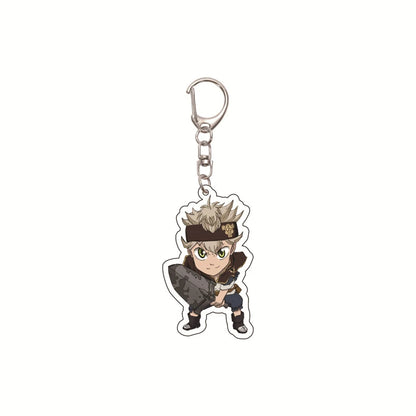 Black Clover Asta Acrylic Keychain