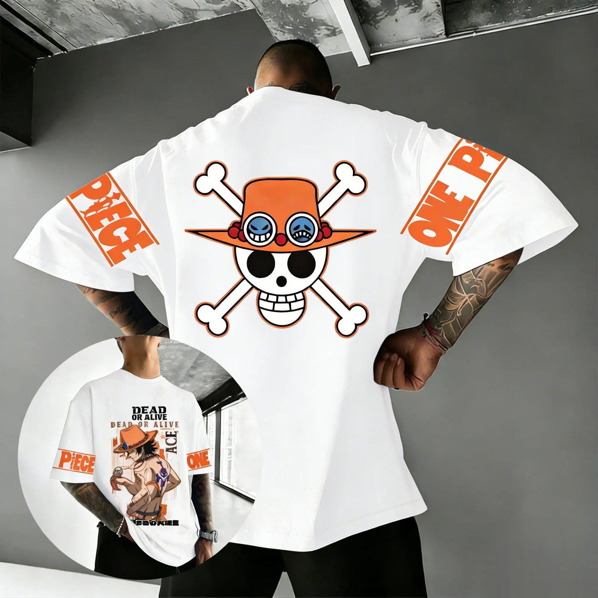 One Piece Ace Graphic Tee