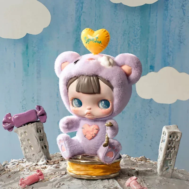 POP MART TINYTINY Sugar Therapy Room Unlock The Key of Answers Series Genuine Blind Box Guess Toys Bag Mystery Box  Ornament