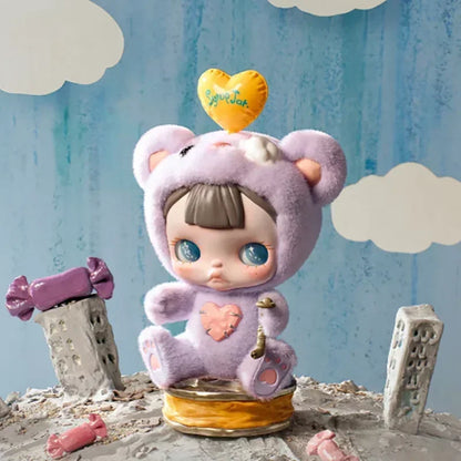 POP MART TINYTINY Sugar Therapy Room Unlock The Key of Answers Series Genuine Blind Box Guess Toys Bag Mystery Box  Ornament