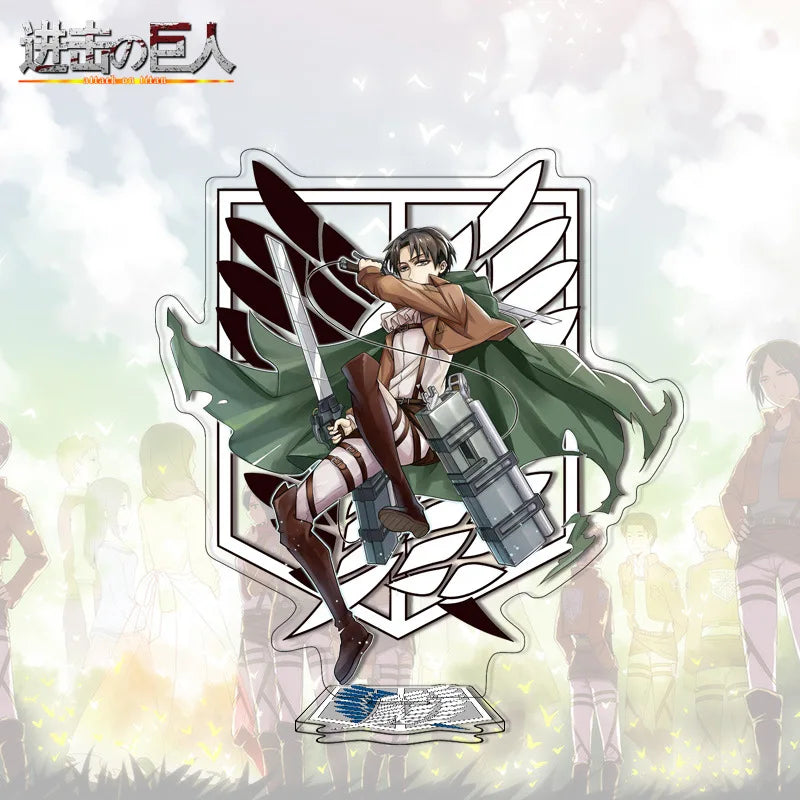Attack on Titan Acrylic Stand 41-80 Anime Figure Custom Made One Piece Drop Shipping Wholesale Distributor Merchandise
