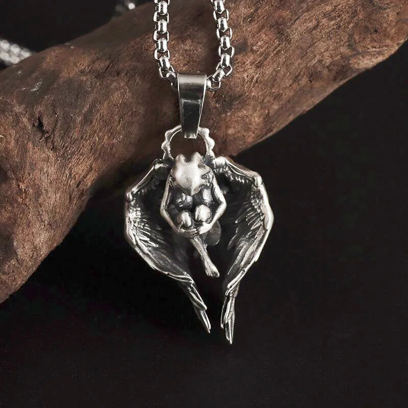Anime Mecha Girl Pendant Necklace