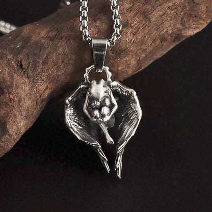 Anime Mecha Girl Pendant Necklace