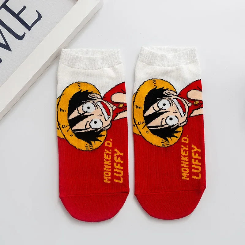One Piece Luffy Boat Socks