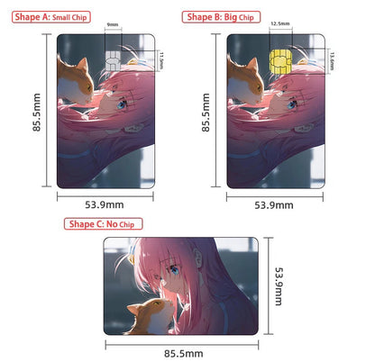 Bocchi The Rock! Bocchi Card Sticker