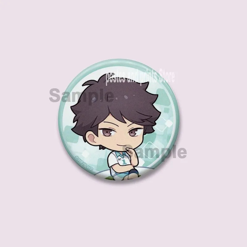 Haikyuu Kenma Button Pin
