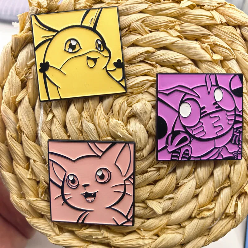 Digimon Adventure Brooch Pins