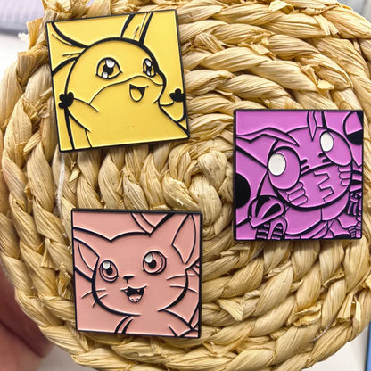 Digimon Adventure Brooch Pins