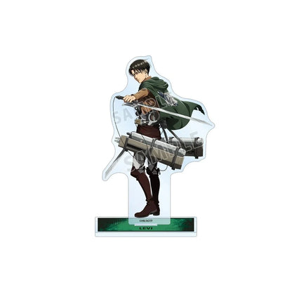 15Cm Acrylic Standee for Attack on Titan Eren Jaeger  Hange Zoe Collection Accessories Desktop Decoration Standing Plates Gift