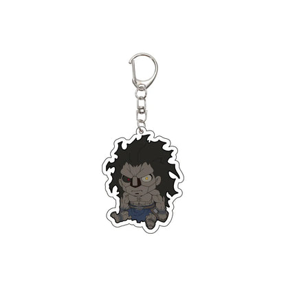 55MM Anime Fate/Grand Order Keychain Fujimaru Ritsuka Mash Kyrielight Astolfo Key Chain Acrylic Model Plate Christmas Gifts