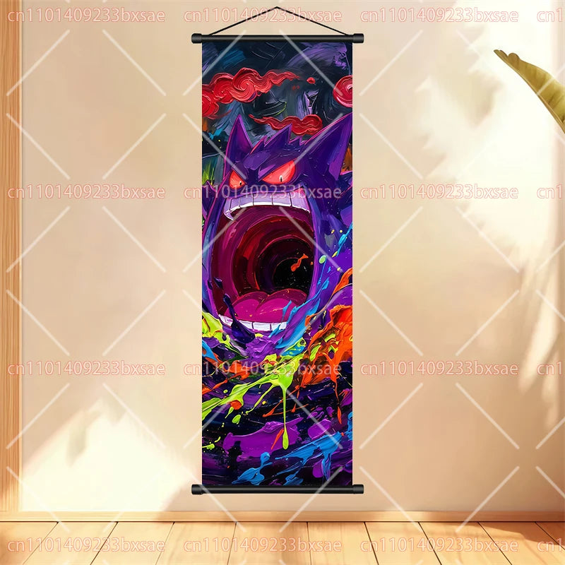 Pokémon Gengar Hanging Scroll