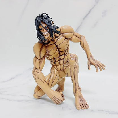 Attack On Titan Eren Jaeger Giant Ver. Action Figure Collectible Model Doll Figure Toys For Kids Christmas Gift