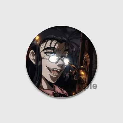 Hellsing Ultimate Tinplate Brooch