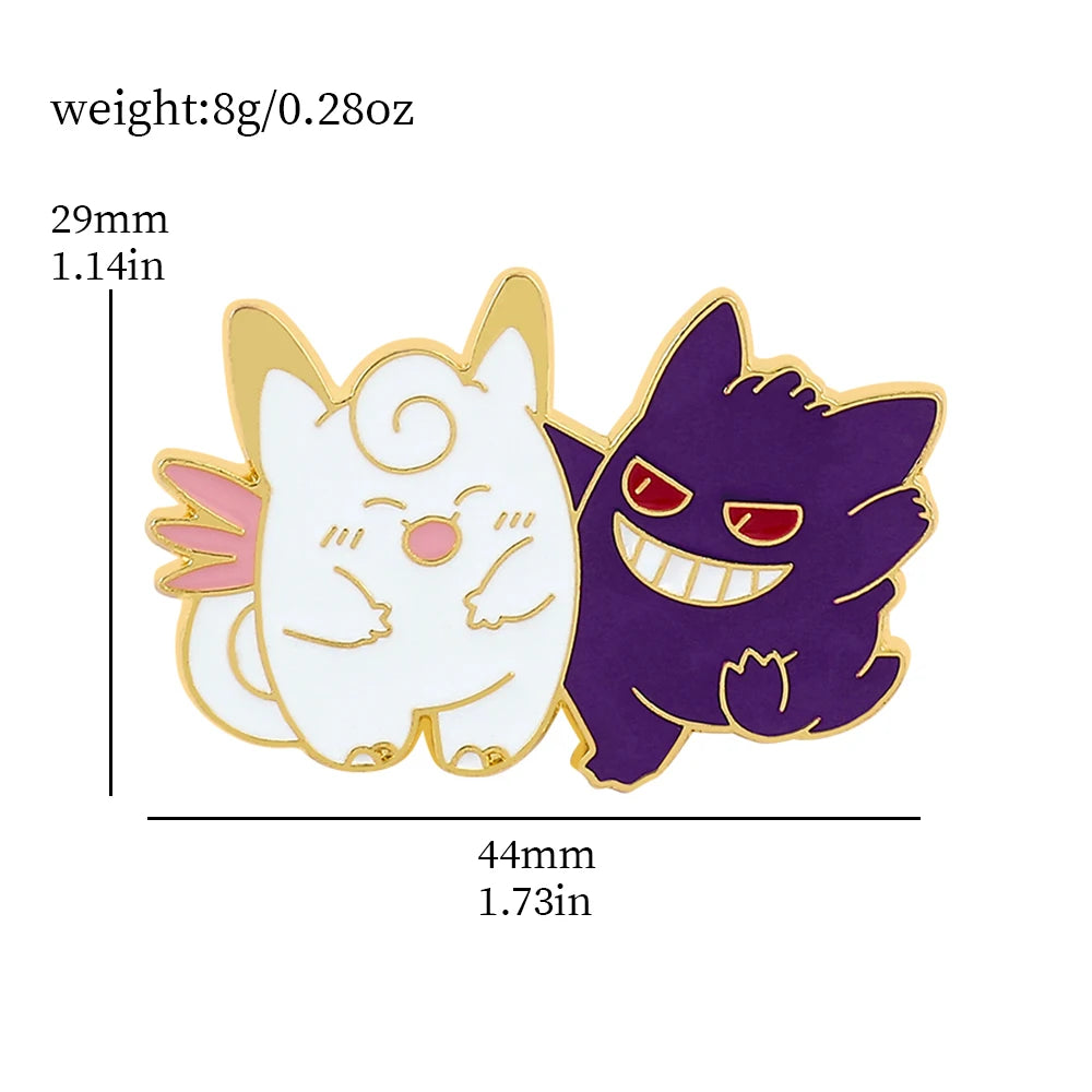 Pokemon Gengar Enamel Lapel Pin