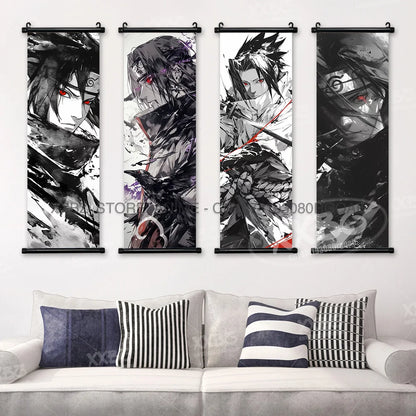 Naruto Hyuga Hinata Canvas Scroll