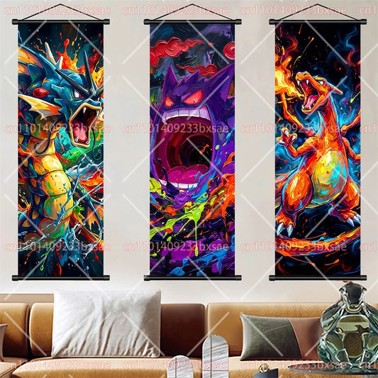 Pokémon Gengar Hanging Scroll