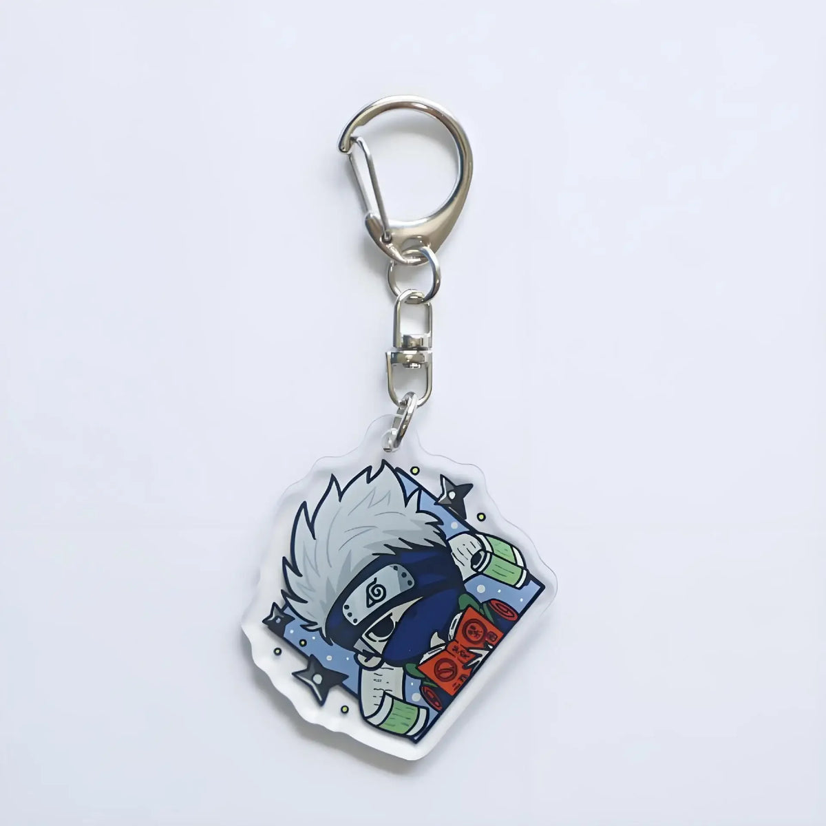 Q Version Acrylic Character Keychain Anime Decoration Collection Lovely Gift for Hinata Hyuga Naruto Uzumaki Gaara Sasuke Uchiha
