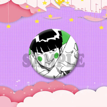 Mob Psycho 100 Character Lapel Pin