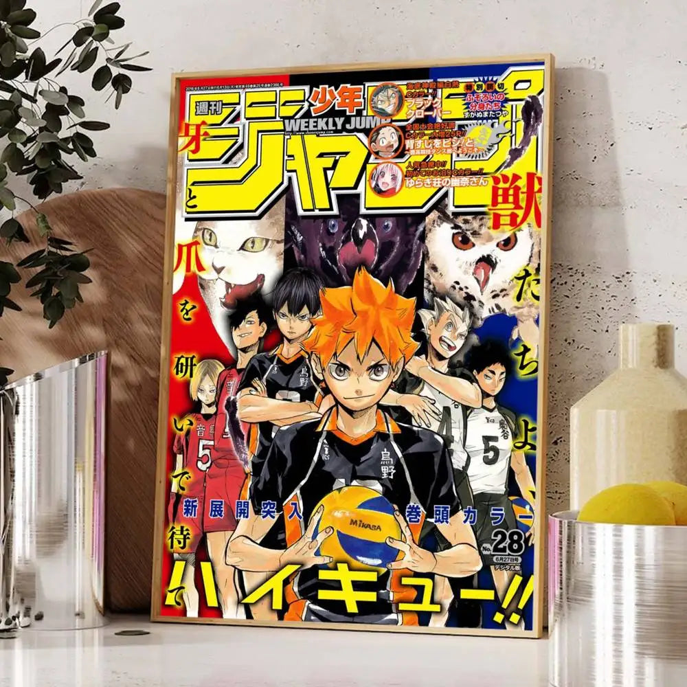 Haikyuu Poster Wall Sticker