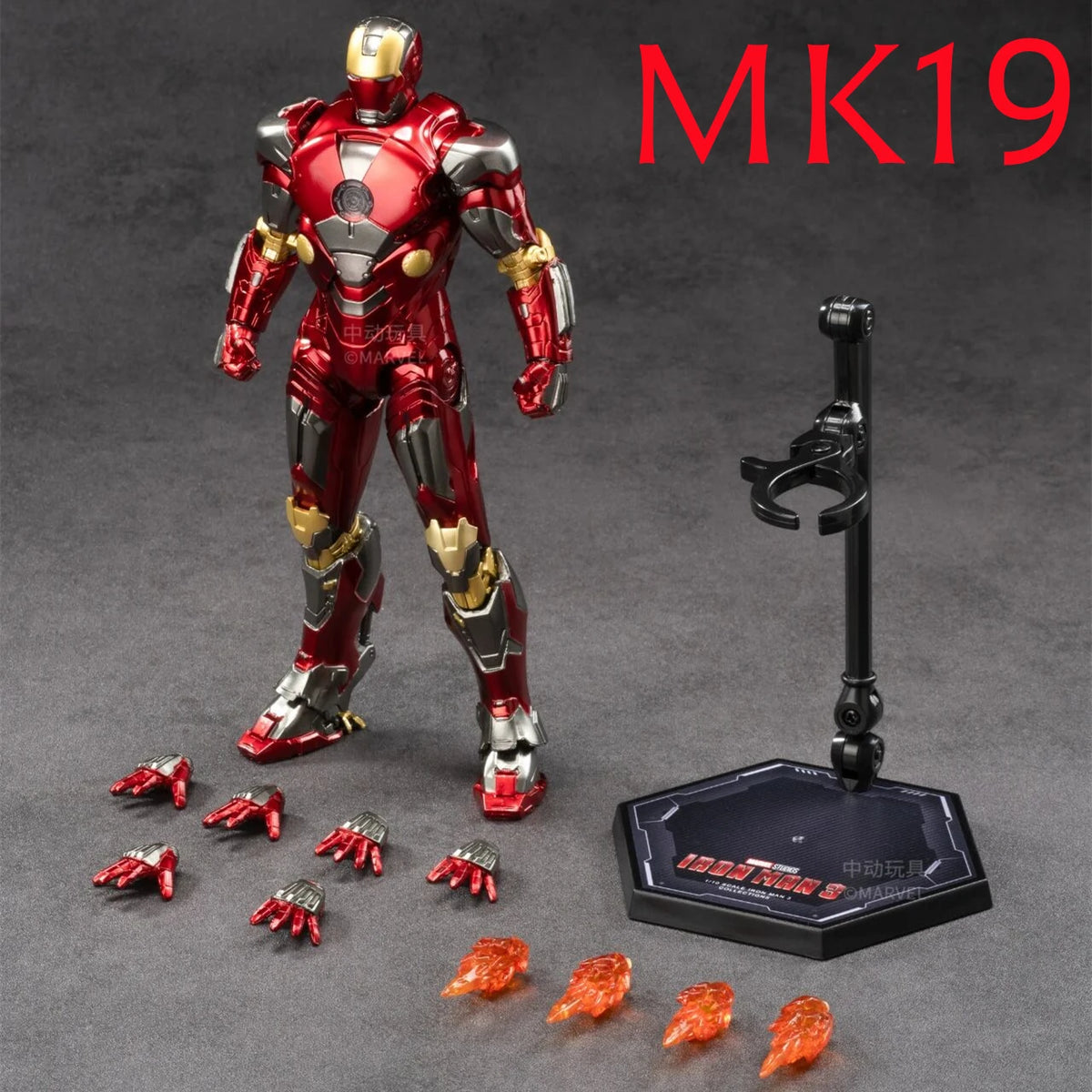 ZD Toys Marvel Studios Iron Man MK3 Action Figure MK35 MK24 MK40 MK38 Tony Stark Ironman Figure Action Collect Toy Gift