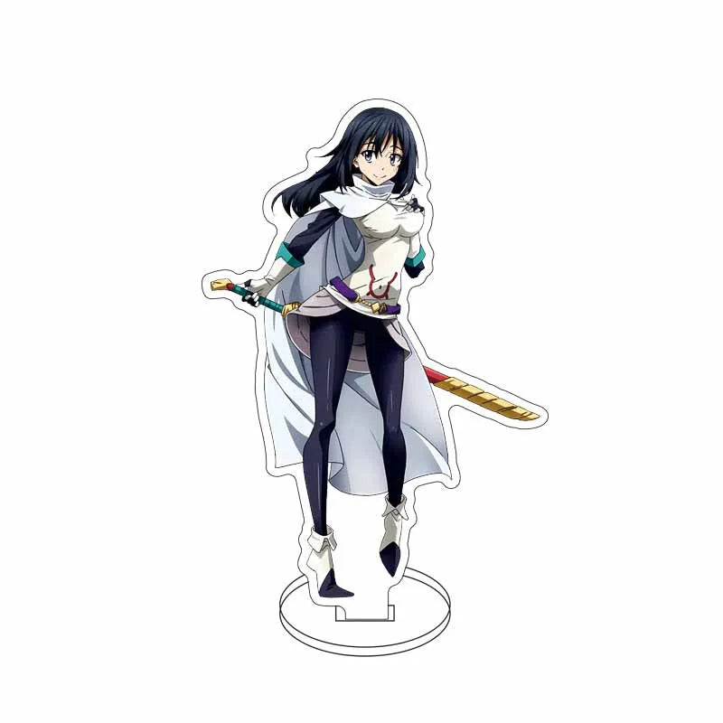 Anime Rimuru Tempest Shuna Shion Acrylic Stand Figure Doll