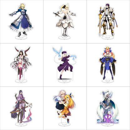 16CM Anime Fate stay night Cosplay Acrylic Stand Ornaments