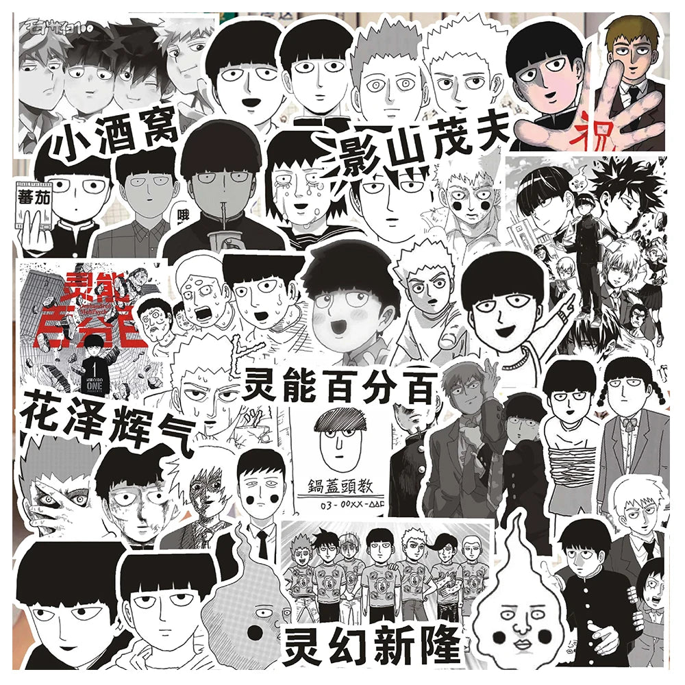 Mob Psycho 100 Sticker Decals