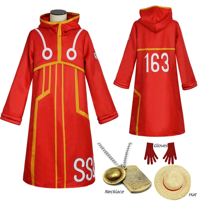 One Piece Monkey D. Luffy Cosplay Robe