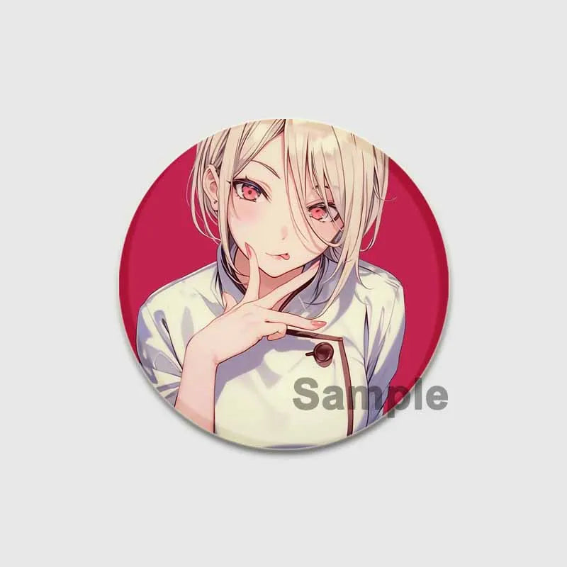 Food Wars Soma Tinplate Pins