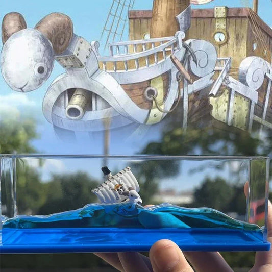 One Piece Going Merry Floating Boat