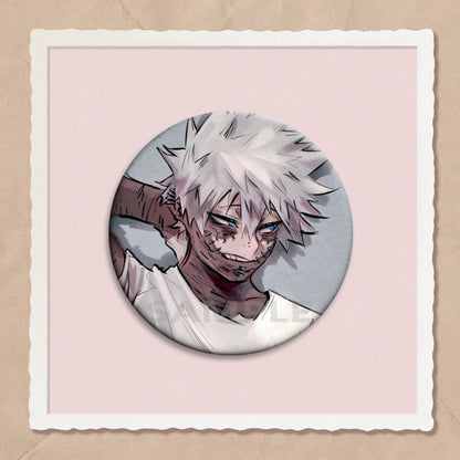My Hero Academia Dabi Button Pin
