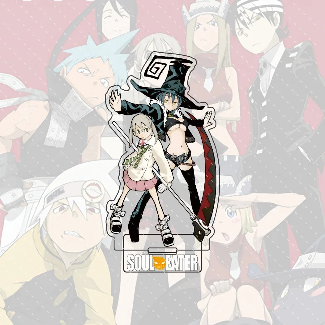 Anime“Soul Eater”Acrylic Character Tsugumi Harudori, Kid Standing Model Stand Exquisite Desktop Decoration Halloween Gift 15CM
