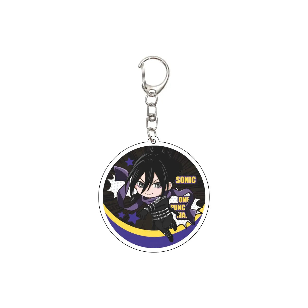 One Punch Man Saitama Keychain